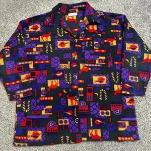 Vintage Alias‎ Fleece Button Shirt